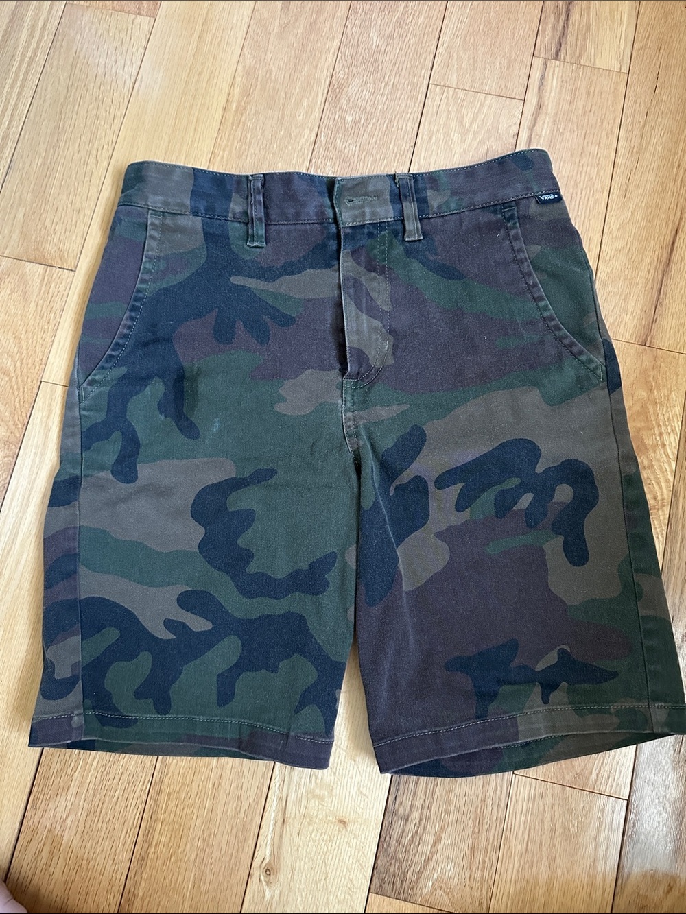 Vans Camo Shorts - Green, Black & Brown